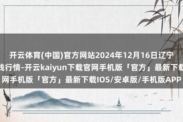 开云体育(中国)官方网站2024年12月16日辽宁向阳市果菜批发阛阓价钱行情-开云kaiyun下载官网手机版「官方」最新下载IOS/安卓版/手机版APP